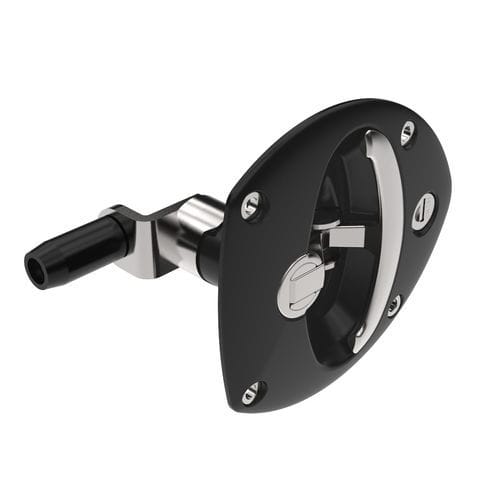 Poignée affleurante - 272021-06-S - Industrilas - pour porte / pour cadenas / en acier inox