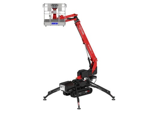 Nacelle araignée automotrice - Spider 13.80    - Platform Basket - sur chenilles / électrique / à moteur diesel