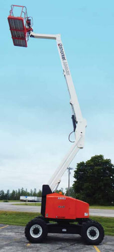 Nacelle articulée mobile - max. 5.1km/h | AB60JRT - Snorkel - hydraulique