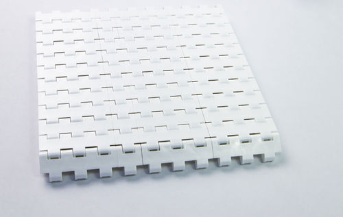 Chaîne de convoyage en plastique - SpanTech - à charnières / à lattes / modulaire
