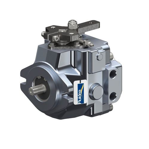 Pompe hydraulique à pistons axiaux - PVW - FLUIDEA - à commande hydraulique / à cylindrée variable
