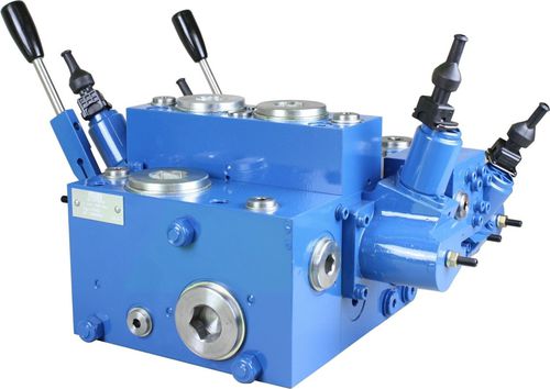 Distributeur hydraulique à tiroir - APV-22 - FLUIDEA - avec actionnement manuel / électrohydraulique / sectionnel