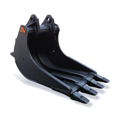 Godet à dents standard - WSC series - Trevi Benne - pour pelle hydraulique / pour chargeuse / à 4 dents