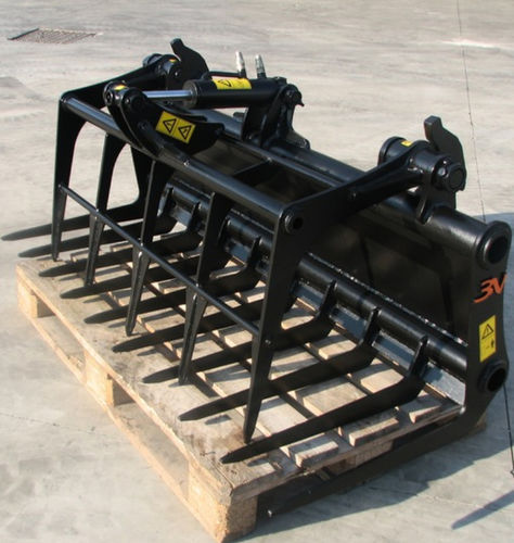 Godet grappin - KGC series - Trevi Benne - pour chargeuse / pour pelle hydraulique / pour matériau léger