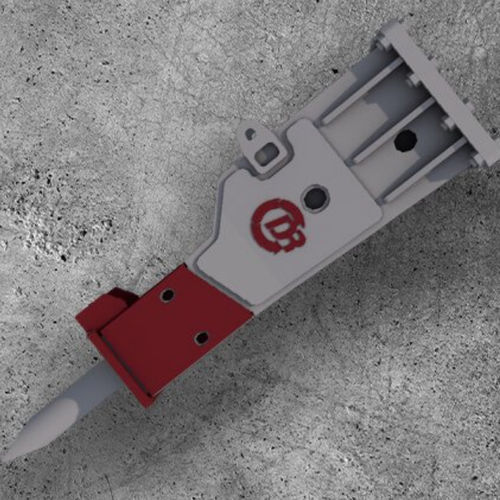 Marteau perforateur hydraulique - DSB & DFX-Series - Demarec - pour chantier