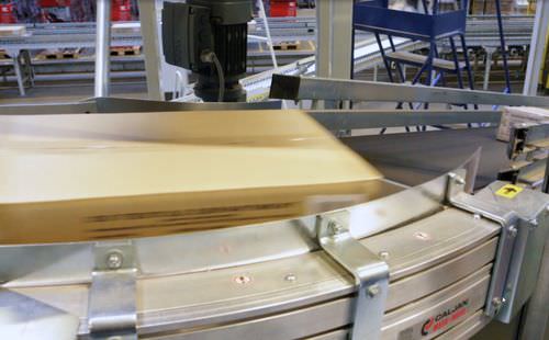 Convoyeur à bande - CurveTrack - Caljan Rite-Hite - courbe / de transport / modulaire