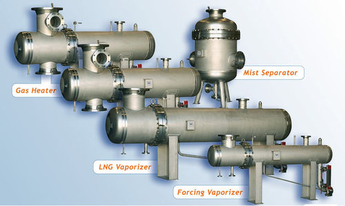 Échangeur de chaleur à tubes et calandre - Cryo Star - liquide / gaz / en acier inoxydable / pour applications marines