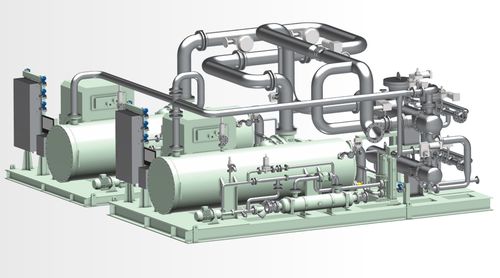 Compresseur à vis - SCM 360 - Cryo Star - de gaz / à moteur électrique / fixe