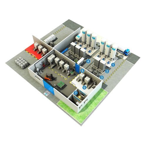 Remplisseuse automatique - Cryo Star - pour bouteilles de gaz / pour gaz / industrielle