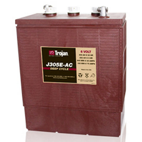 Batterie de bloc - J305E-AC  - Trojan Battery Company - 6 V / à décharge profonde / à électrolyte liquide