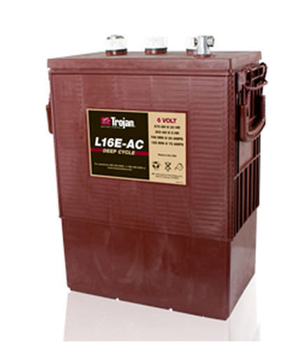 Batterie de bloc - L16E-AC - Trojan Battery Company - 6 V / à décharge profonde / à électrolyte liquide