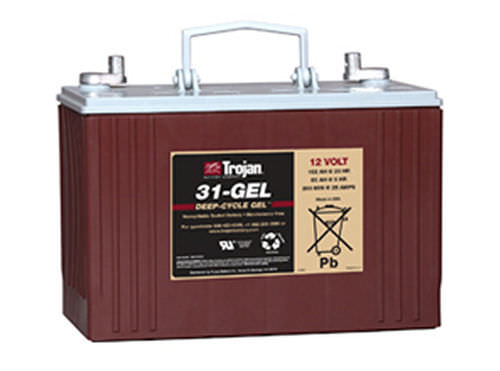 Batterie acide-plomb gel - 31-Gel - Trojan Battery Company - de bloc / 12 V / à décharge profonde