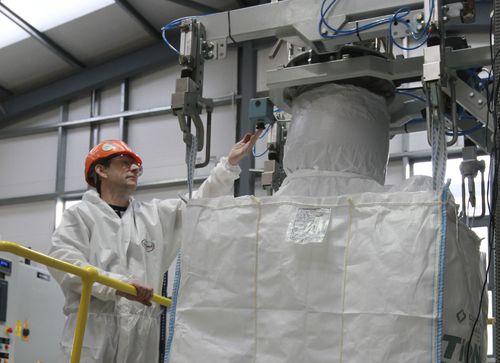 Station de remplissage de big-bag automatique - IBC-RIII - Webster Griffin Ltd
