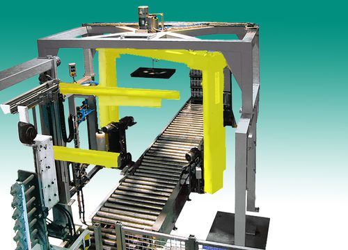 Banderoleuse à plateau tournant - Uniwrap 300 AVDB - Webster Griffin Ltd - automatique / de palettes / à film étirable