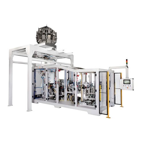 Remplisseuse totalement automatique - Webster Griffin Ltd - de sacs / pour granules / pour l'industrie agroalimentaire