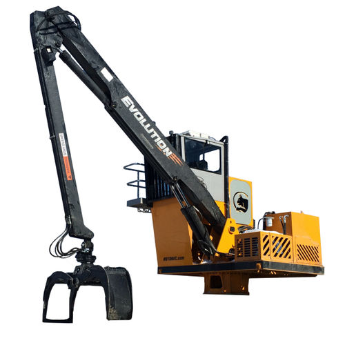 Pelle de manutention stationnaire - EVOLUTION SM series  - Rotobec Inc. - électrique