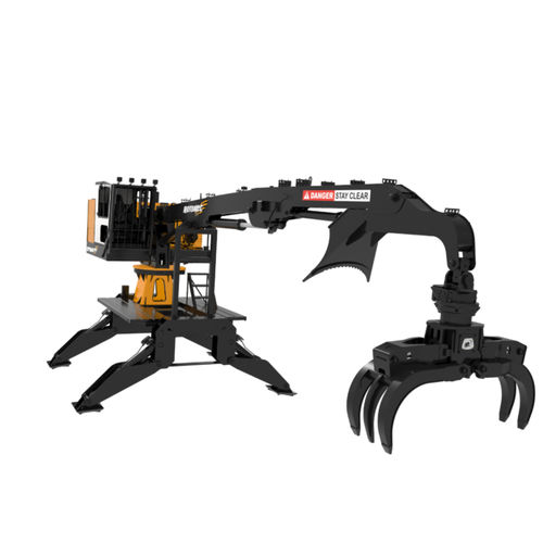 Pelle de manutention hydraulique - OPTIMAX TT series - Rotobec Inc.