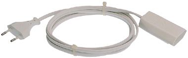 Rallonge électrique flexible - 2.5 A, 250 V, 2 - 5 m  - as - Schwabe GmbH
