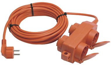 Rallonge électrique avec multiprise - 16 A, 230 V, 10 m - as - Schwabe GmbH