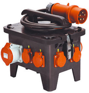 Coffret électrique équipé - 16 - 32 A, 440 V - as - Schwabe GmbH - portable / en plastique / pour distribution électrique