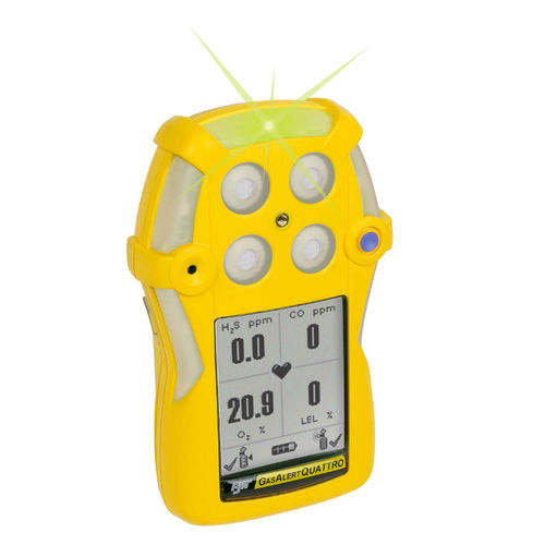 Détecteur multi-gaz - GasAlertQuattro - Honeywell analytics - CO / H2S / portable