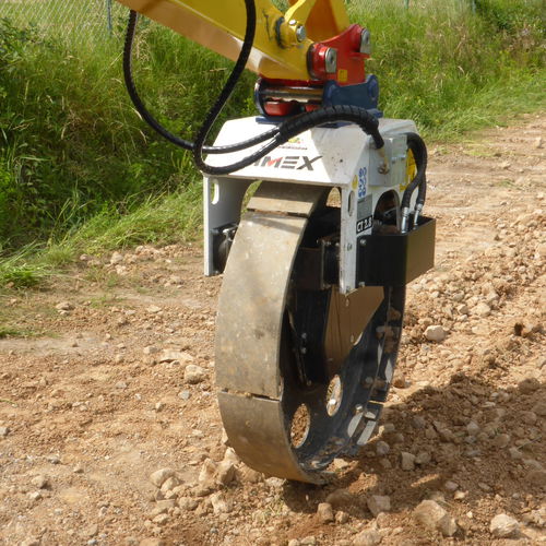 Compacteur à rouleau de tranchée - CT 2.8 - Simex S.r.l - vibrant