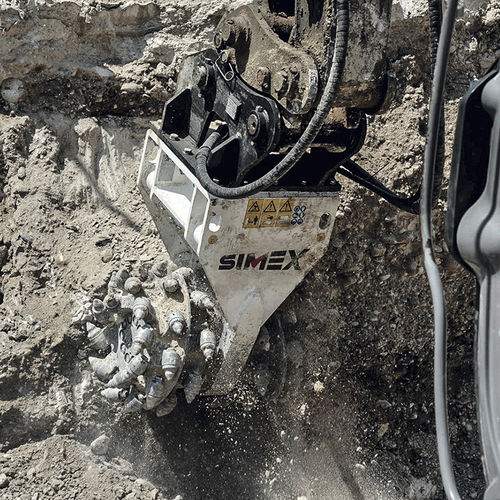 Fraise de havage hydraulique pour excavatrice - TF 1100 - Simex S.r.l