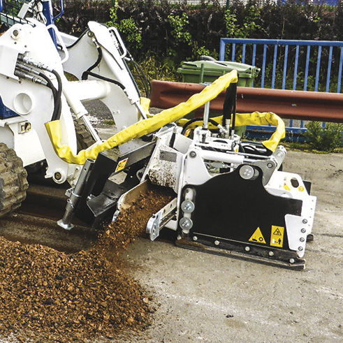 Raboteuse de sol - PLC 30 - Simex S.r.l - pour pelle