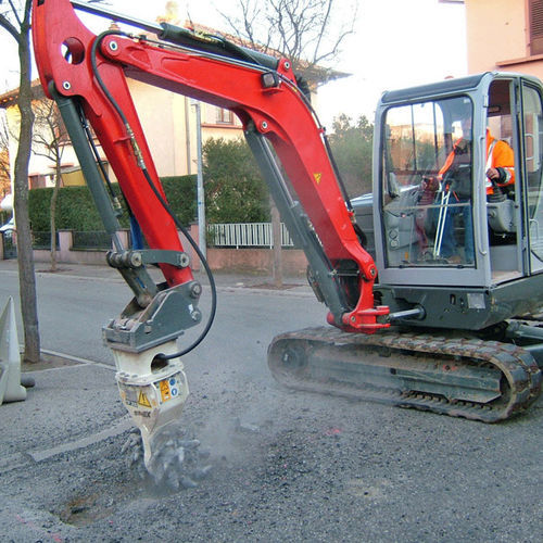 Fraise de havage hydraulique pour excavatrice - TF 200 - Simex S.r.l - à tambour