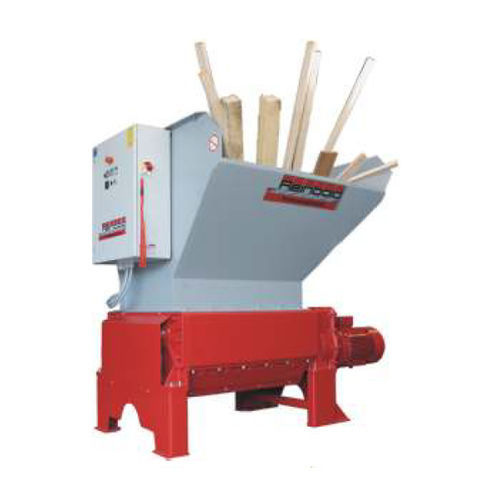 Déchiqueteur pour le bois - RMZ series - Reinbold Entsorgungstechnik - primaire / à 4 arbres / pour carton