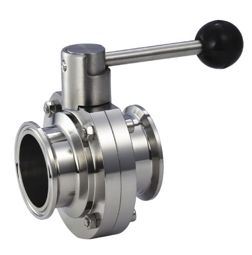 Vanne papillon - ZHEJIANG XINGSHENG MACHINERY CO.,LTD - en acier inoxydable
