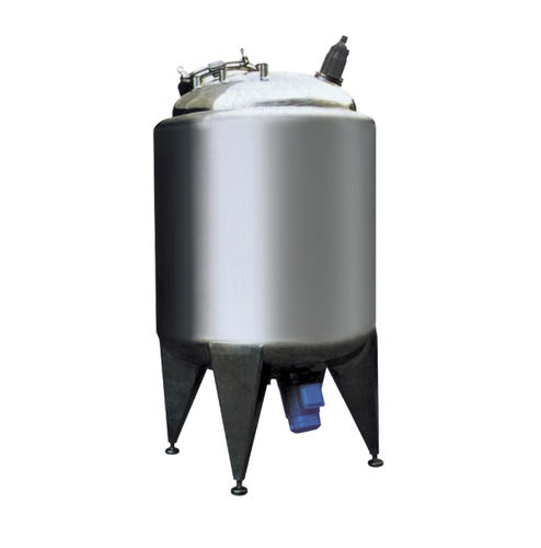 Cuve de stockage - ZHEJIANG XINGSHENG MACHINERY CO.,LTD - en acier inoxydable / verticale