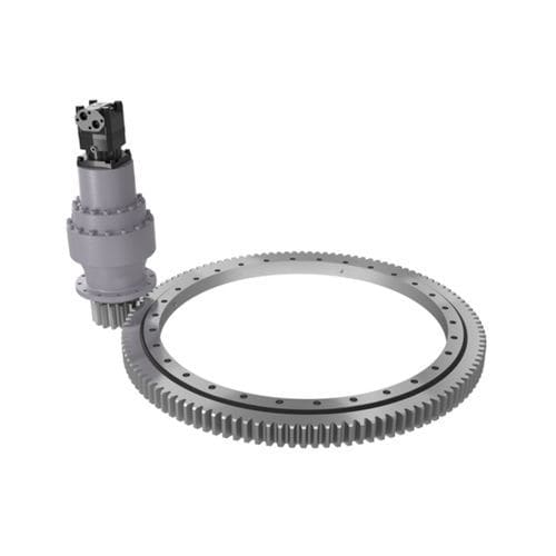 Système d'entraînement rotatif à couronne d'orientation - SP-H - IMO GmbH & Co. KG. - simple / pour antenne parabole / pour éolienne