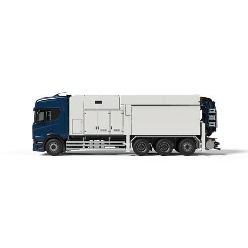 Excavatrice aspiratrice - DINOTRIPLE - MTS Mobile Tiefbau Saugsysteme GmbH