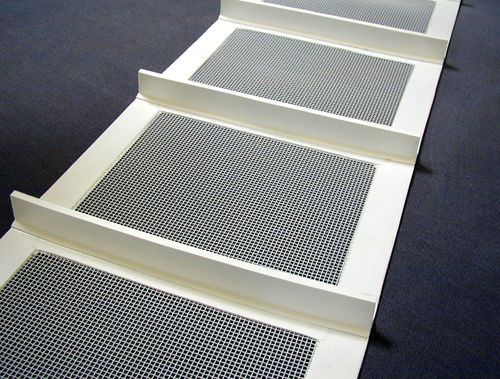 Bande de convoyeur flexible - 500MYB - Keiper GmbH & Co.KG - en polyester / en résille / en acier inoxydable
