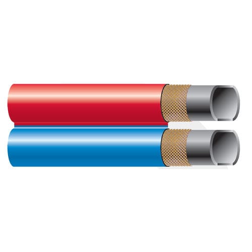 Tuyau flexible pour l'acétylène - TWIN  - Semperflex - pour GPL / pour hydrogène / en caoutchouc