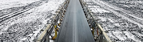 Revêtement résistant au froid - Transcold - Sempertrans - de protection / résistant à l'abrasion / pour tapis de convoyeur
