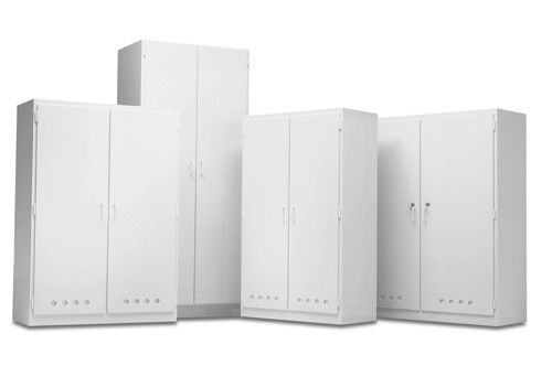 Armoire de stockage - FumeGard NU-53 series - NuAire - d'atelier / sur pieds / double porte