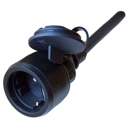 Prise électrique résistante aux éclaboussures - K03-S - Müller Plastik GmbH - IP44 / 2 pôles / type schuko