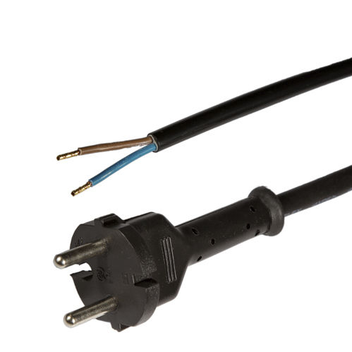 Cordon électrique avec fiche - 3011, 3012, 3111, 3112 Series - Müller Plastik GmbH