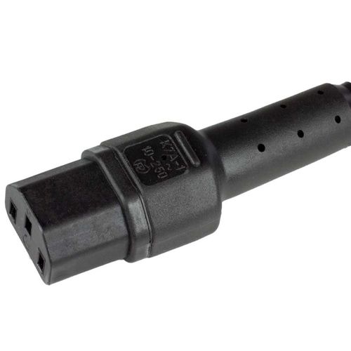 Connecteur prise - K7A-1/L C13 - Müller Plastik GmbH - d'alimentation électrique / DIN / droit