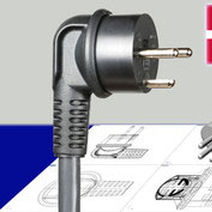 Fiche électrique 2 pôles - M09D - Müller Plastik GmbH - pour l'automobile