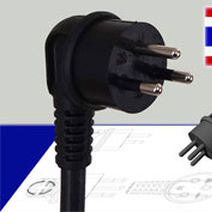 Fiche électrique 3 pôles - M09T - Müller Plastik GmbH - pour l'automobile