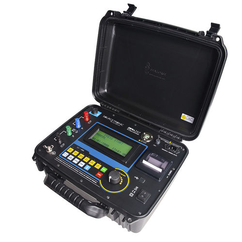 Microhmmètre numérique - MPK-256/7 - 100A - Sourcetronic GmbH - portable / 4 fils / sur batterie