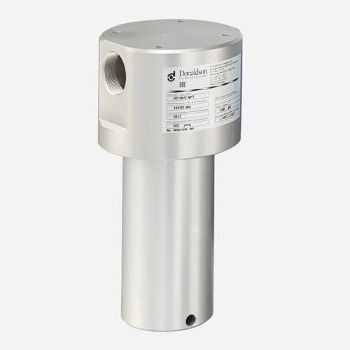 Carter de filtre coalesceur - HD series - DONALDSON - pour liquide / pour air comprimé / en acier inoxydable