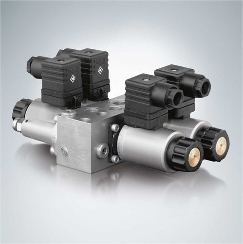 Distributeur hydraulique à tiroir - S series - HAWE Hydraulik SE - actionné par solénoïde / compact / proportionnel