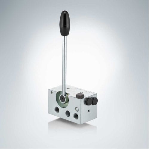 Distributeur hydraulique à clapet - VH series - HAWE Hydraulik SE - à levier