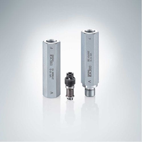 Vanne à commande hydraulique - VR series - HAWE Hydraulik SE - de contrôle / à visser / en ligne