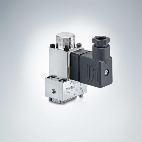 Vanne proportionnelle - PM series - HAWE Hydraulik SE - à piston / à commande hydraulique / de réduction de pression