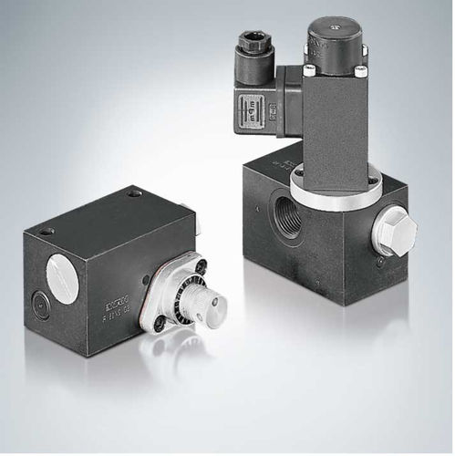 Vanne à disque - S series - HAWE Hydraulik SE - à commande hydraulique / de contrôle de débit / de réglage